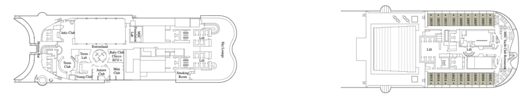 Deck 18 - Portugese Island plan
